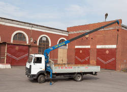 Манипулятор на базе Маз 437043-328