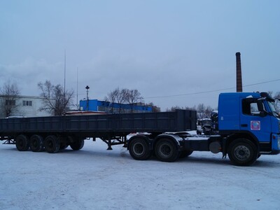 Вольво с п/пр МАЗ-9758-012 борт – 25 т